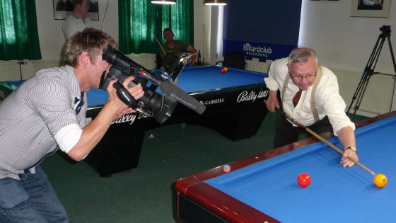 Leo Corin, caught on camera.